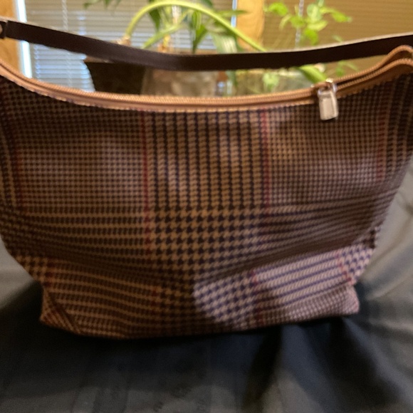 Vintage Ralph Lauren Houndstooth Tweed Bag - Very Gently Used! - Picture 2 of 5